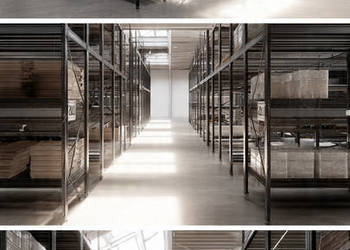 Regały półkowe magazynowe używane