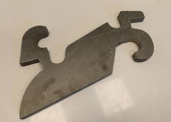 Mocowanie CW05 TWIN – komplet 2 szt., blacha HB400, wyśrutowane