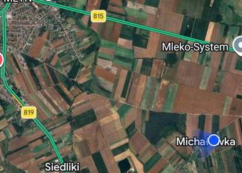 Działki 9 arów 5 km od Parczewa Michałówka.