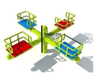 Karuzela krzyżowa dla maluszków