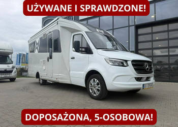 samochody kempingowe Mercedes Hype 760 PM Bogato doposażona półintegra na …