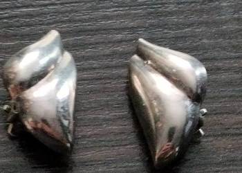 Srebrne klipsy vintage 925 Srebrne klipsy vintage 925