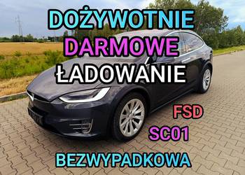 Tesla X Darmowe Ładowanie SC01 Bezwypadkowa