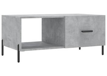 Stolik kawowy szarość betonu 90x50x40 cm WM-829224