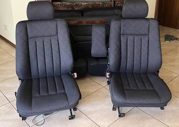 Mercedes W124 Coupe Podsufitka + Fotele + Podłokietnik + Kanapa + Boczki