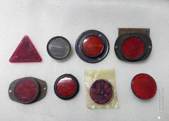 Odblaski stare światło odblaskowe auto motor star traktor PRL mix