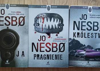Policja Pragnienie Królestwo - Jo Nesbo - 3 książki