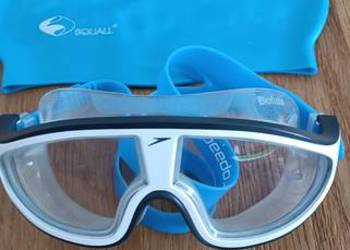 Okularki /maska Speedo  + czepek BIOFUSE RIFT GOG V2 AU 8-11775C750.