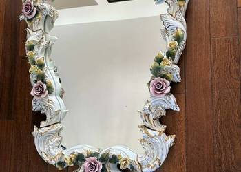 Przepiękne ceramiczne lustro