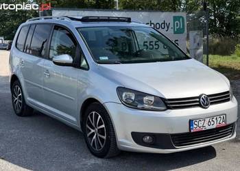 Volkswagen Touran Raty Panorama Automat DSG NOWA CENA Navi 7 osobowy Zare