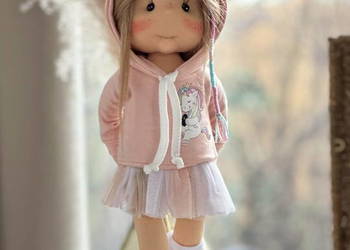 Lalka Lullu Dolls - Brzoskwinka