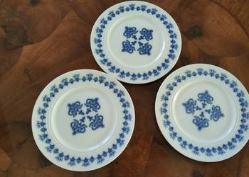 Porcelana kobalt podszkliwny Melitka talerzyki