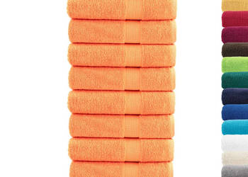 Ręczniki premium SOLUND 10 szt. pomarańczowe 70x140 cm WM-137382
