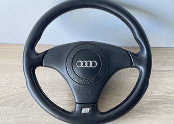 Kierownica skórzana trójramienna Audi a4 a6 a8