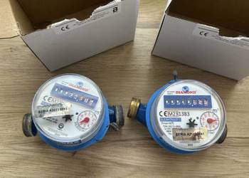 Wodomierz licznik wody zimnej 2 szt legalizacja 2028r.