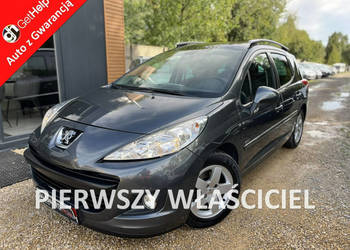 Peugeot 207 SW 1.4 1wł Klima Panorama Alu El szyby Bez Rdzy Ks Serw TUV Be…