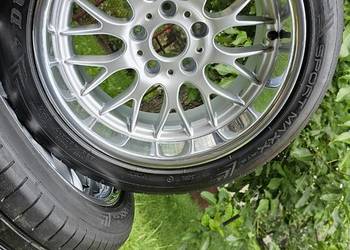 Rondell 0058 5x120, 17x8.5 po renowacji, poler rant, Dunlop Sport Maxx