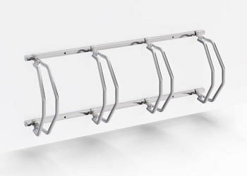 Ścienny stojak rowerowy 4-stanowiskowy