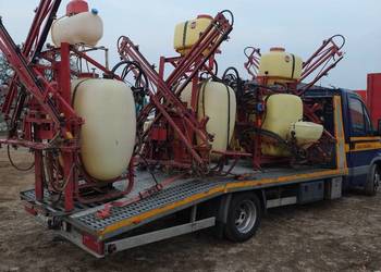 Opryskiwacze hardi 800 i 600l lance 12m
