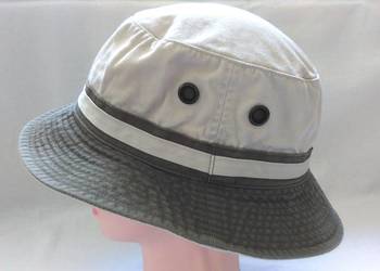 KAPELUSZ zielony beżowy r. M/L Unisex NOWY