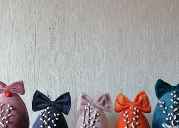 Jajka wielkanocne. Dekoracje świąteczne. Ozdoby wielkanocne.