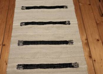 Chodnik ręcznie tkany na krośnie