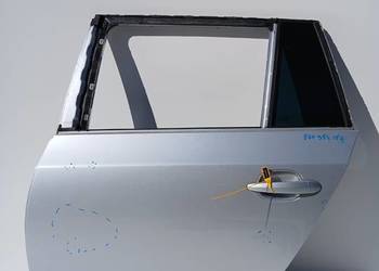 DRZWI LEWE TYLNE TYŁ BMW E61 TITANSILBER