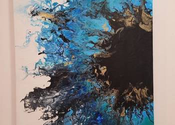 Obraz akrylowy ręcznie malowany