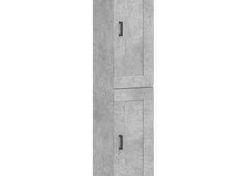 Wysoka szafka szarość betonu 345x34x180 cm WM-3200453