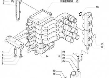 New Holland T6010 T6090 T6070 Zawór sterujący 87311423