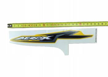 NAKLEJKA "AEROX" NA PRAWY BOCZEK PODNÓŻEK YAMAHA YQ 50L 2006 3C6F83B60000