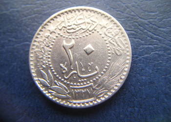 Stare monety 20 para 1909 Imperium Osmańskie