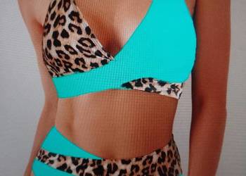(40/L) Ekskluzywny, dwuczęściowy strój kąpielowy z Londynu, bikini, NOWE
