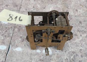 816 Mechanizm zegara ściennego Junghans B06 104 1/2 uszkodzony dawca części