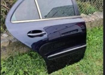Drzwi prawy tył w211 mercedes kod lakieru 359 transit blau