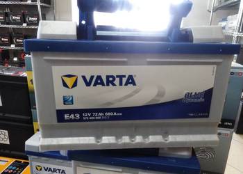 Akumulator Varta Blue Dynamic E43 72Ah/680A