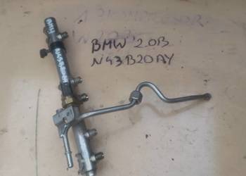 BMW e90 e91 e87 e60 e61  2,0 N43B20AY listwa wtryskowa czujnik paliwa