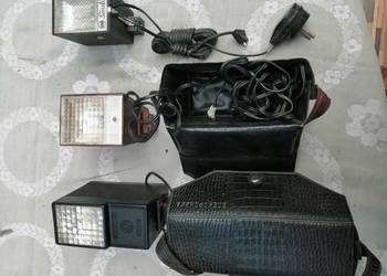 3-Stare Lampy Błyskowe.