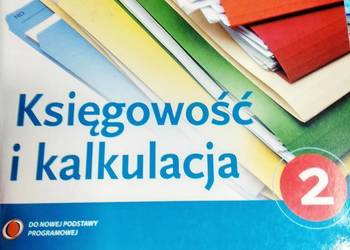 Księgowość i kalkulacja 2 branżowe książki używane outlet