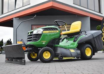 Pług śnieżny do traktorów ogrodowych kosiarek John Deere