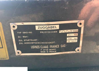 Claas Variant - Zaczep [PRZYCZEPA]