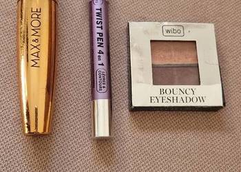 kosmetyki zestaw kredka do oczu tusz do rzęs cień Wibo max&more