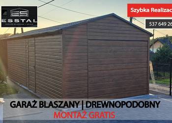 Garaż Blaszany - Schowek - Garaże Blaszane ,Wiaty – ESSTAL-