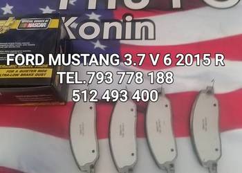 FORD MUSTANG 3.7 V 6 15-20 R KLOCKI HAMULCOWE CERAMICZNE