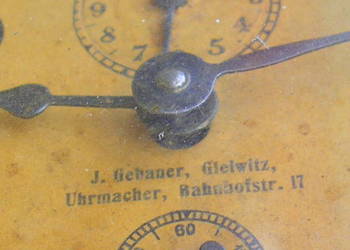 przedwojenny 35' GLIWICE zegarek budzik GLEIWITZ nie omega longines Polonik