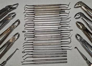 Narzędzia Stomatologiczne z 1985 roku. Cena za komplet.