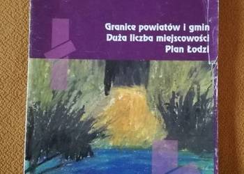 Mapa w skali 1:500000 województwo łódzkie. Mapa w skali 1:500000 województwo łódzkie.