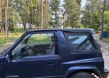 Miękki dach Suzuki Vitara 1 soft top poszycie MK2 (lift) na zatrzaski