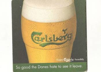 Carlsberg - podstawka do piwa. Nr. 22.