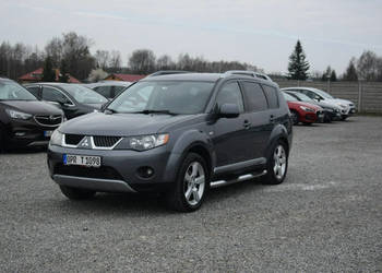 Mitsubishi Outlander 2.0D 7-Osobowy/ 4x4/ Klima/ Hak/ Skóra/ Bez Korozji/ …